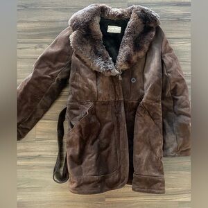 Leather & Suade warm coat